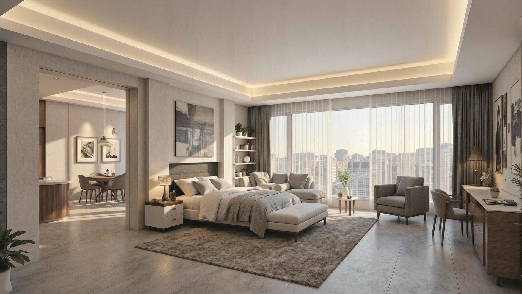 Master Bedroom Suite
