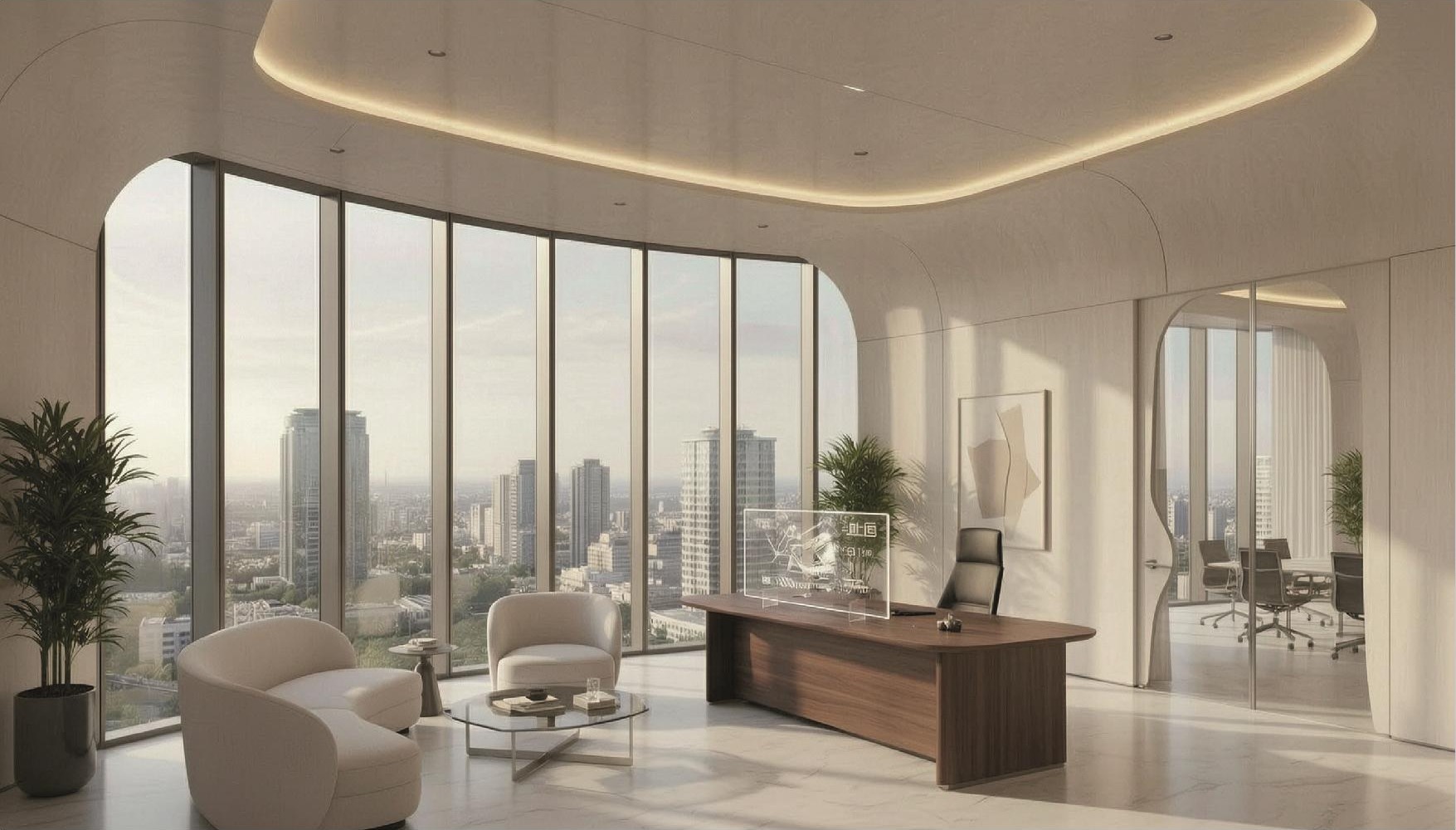 Executive office interior by SC Interiors