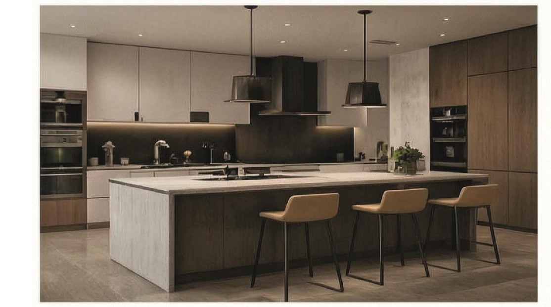 Open show kitchen