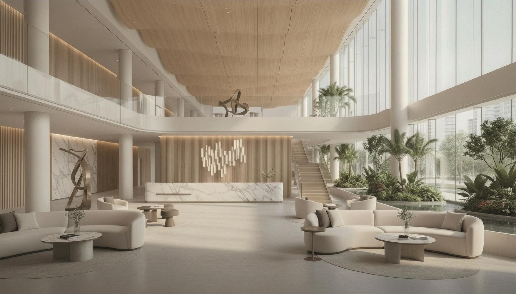 Corporate Reception Lobby